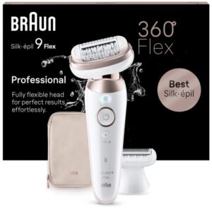 Depiladora Silk-épil 9 Flex 9-030 3D (Branco/Dourado) - BRAUN