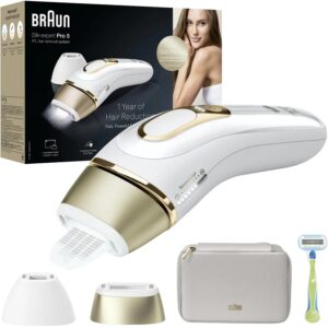 Depiladora de Luz Pulsada Intensa (IPL) Silk-Expert Pro 5 - BRAUN
