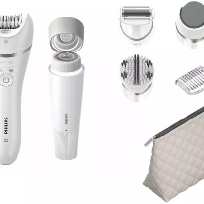 Depiladora Series 9000 Wet&Dry BRE770/92 (Branco) - PHILIPS
