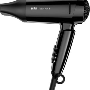 Secador de Cabelo Satin Hair 3 Style&Go 1600W (Preto) - BRAUN