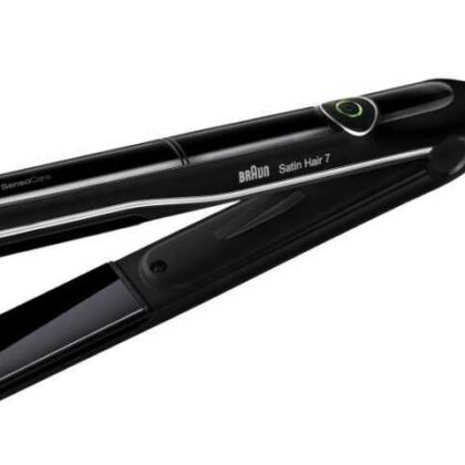 Alisador de Cabelo Satin Hair 7 SensoCare ST780 (Preto) - BRAUN