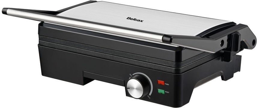 Grelhador de Placas 1600W (Inox) - BELTAX