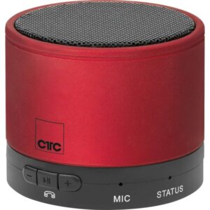 Coluna Port?til Bluetooth (Vermelha) - CTC