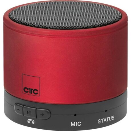 Coluna Portátil Bluetooth (Vermelha) - CTC