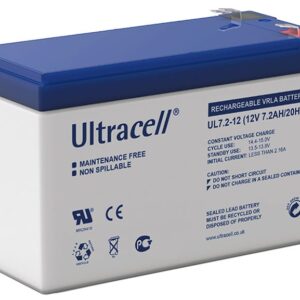 Bateria Chumbo 12V 7,2Ah (150 x 63 x 95 mm) - Ultracell