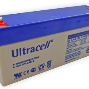 Bateria Chumbo 6V 3,4Ah (134 x 34 x 60mm) - Ultracell