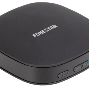 Transmissor/Receptor Áudio Bluetooth a Bateria c/ Toslink (SPDIF) - FONESTAR