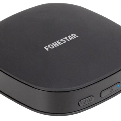 Transmissor/Receptor Áudio Bluetooth a Bateria c/ Toslink (SPDIF) - FONESTAR