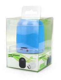 Coluna Mini Bluetooth Portátil USB (Azul)