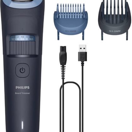 Aparador de Barba Beard Trimmer 3000 Series (Preto) - PHILIPS