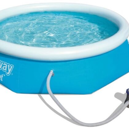 Piscina Insuflável APO Fast Set 2300L + Bomba de Filtro (244 x 66 cm) - BESTWAY