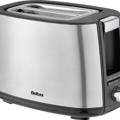 Torradeira de 2 Fendas 750W (Cinzento) - BELTAX