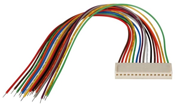 Conector Molex Femea 15 Pinos c/ Cabo