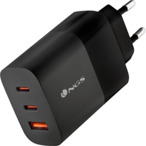 Carregador Universal GaN 65W (2x USB-C/USB-A) - NGS