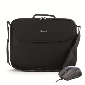 Mala Proteção/Transporte p/ Portátil 16 (Preto) c/ Rato Incluído - NGS Bureau Kit