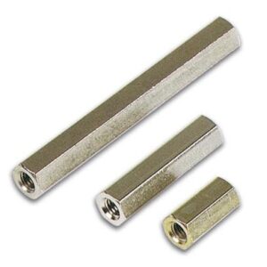 Espa?ador de Metal Hexagonal 5mm M3 F?mea-F?mea