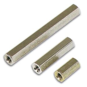 Espa?ador de Metal Hexagonal 8mm M3 F?mea-F?mea
