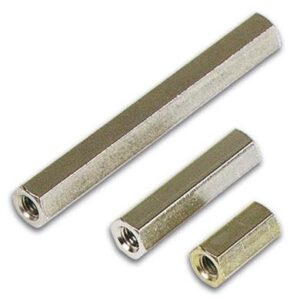 Espa?ador de Metal Hexagonal 18mm M3 F?mea-F?mea