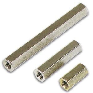 Espa?ador de Metal Hexagonal 30mm M3 F?mea-F?mea