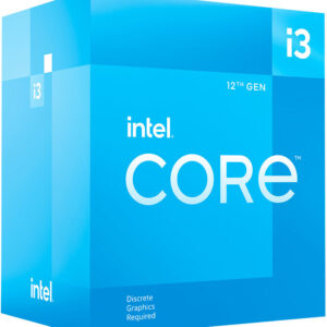 Processador Core i3-12100F 4-Core 3.3GHz c/Turbo 4.3GHz 12MB Skt1700 - INTEL