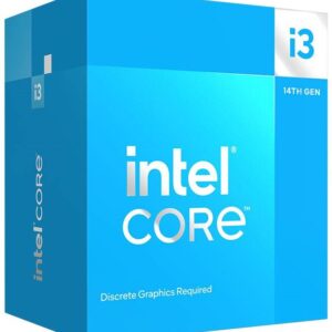 Processador Core i3-14100F (14ª Geração) 4-Core 3.5GHz c/Turbo 4.7GHz 12MB Cache Skt1700 - INTEL