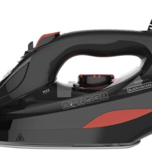 Ferro de Engomar a Vapor BXIR3000E 3000W (Preto) - BLACK&DECKER