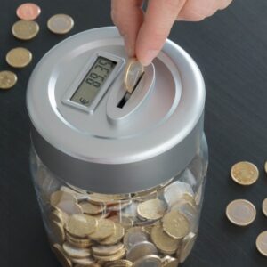 Mealheiro com Contador de Moedas Digital - INNOVAGOODS