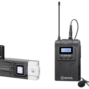 Microfone Wireless UHF Duplo Canal BY-WM8 Pro-K7 (Preto) - BOYA
