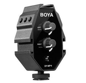 Adaptador Áudio 2 Canais (Preto) - BOYA
