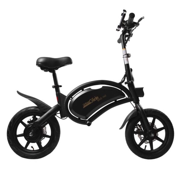 Bicicleta Elétrica Urbanglides sem pedais 140 6AH Preto