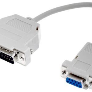 Cabo Adaptador (D-Sub) 25 Pinos Macho - S?rie (D-Sub) 9 Pinos F?mea (25cm)