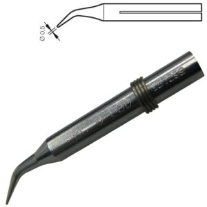 Ponta Curva Longa Duração 0,5mm p/ Ferro Soldar JBC