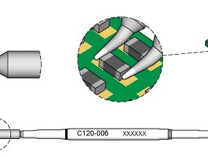 Ponta p/ Micro Pin?as PA120-A (? 0,5mm) - JBC