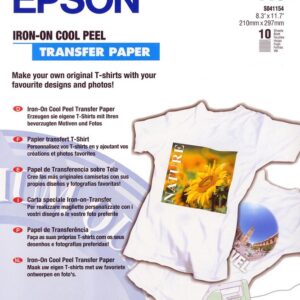 Papel de Transfer?ncia a Quente A4 (10 Folhas) - EPSON