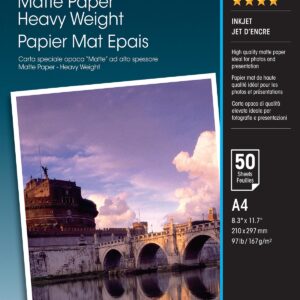 Papel Mate A4 (50 Folhas) - C13S041256 - EPSON