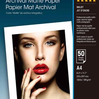 Papel Mate de Arquivo A4 (50 Folhas) - EPSON