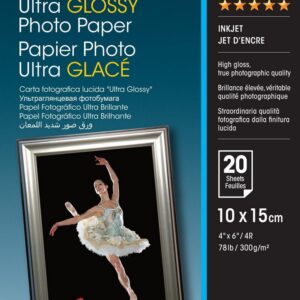 Papel Fotográfico 10cmx15cm (20 Folhas) - EPSON