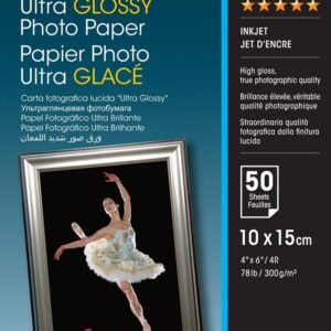 Papel Fotográfico 10cmx15cm (50 Folhas) - EPSON