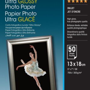 Papel Fotográfico 13cmx18cm (50 Folhas) - EPSON