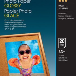 Papel Fotogr?fico Brilhante A3+ - EPSON
