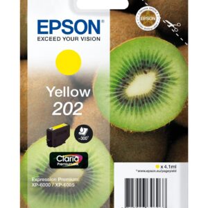 Tinteiro 202 XP-60xx (Amarelo) - EPSON