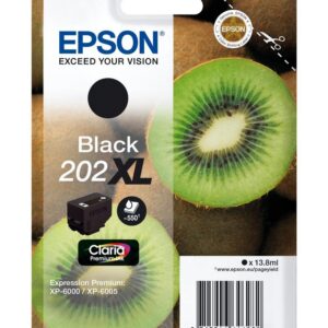 Tinteiro 202XL Preto (550 Páginas) - EPSON