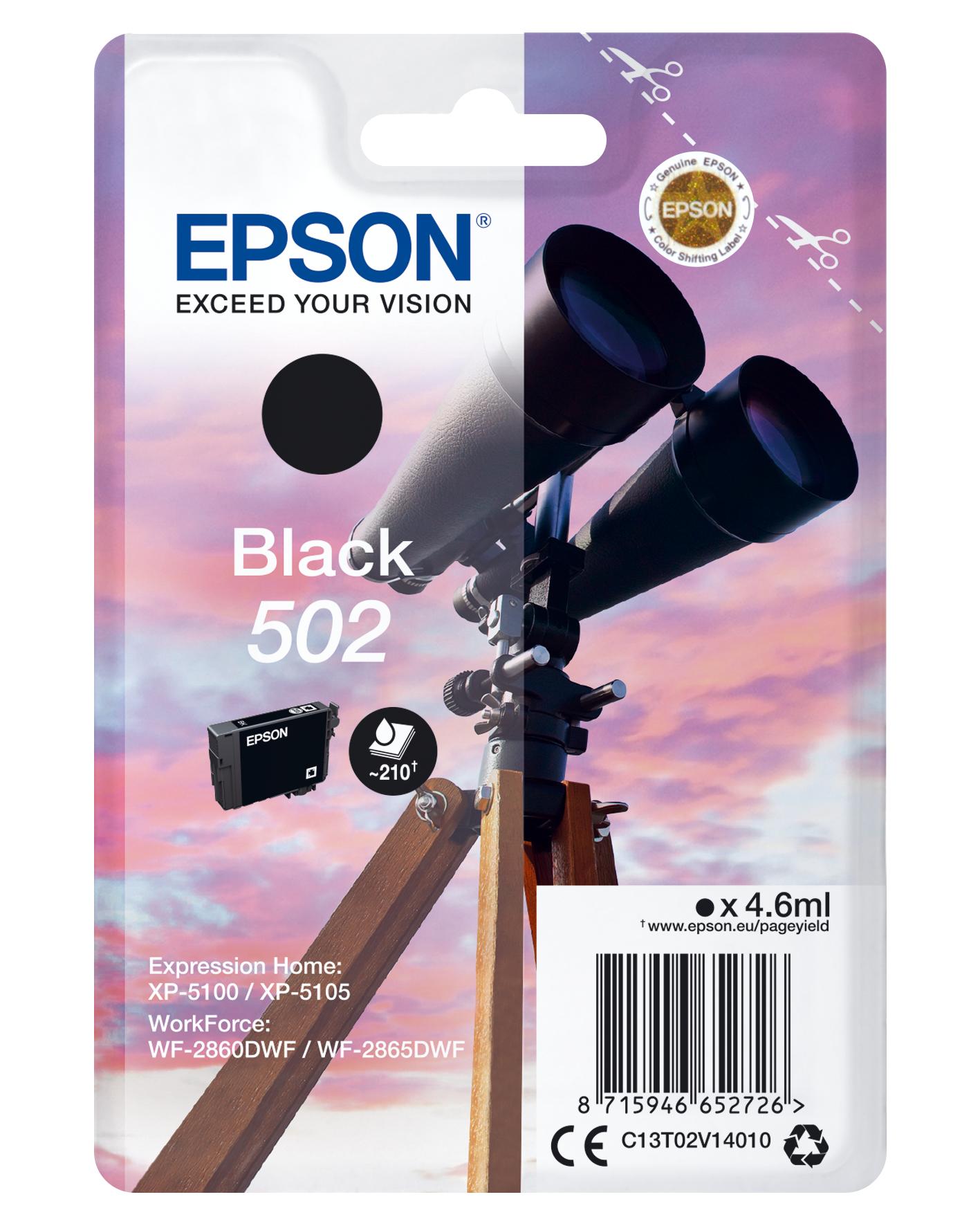 Tinteiro 502 (Preto) - EPSON