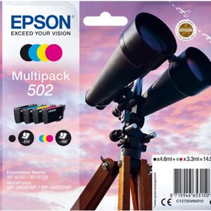 Pack 4x Tinteiros 502 Ink Original - EPSON