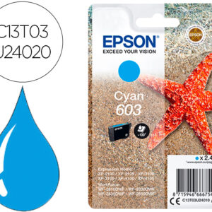 Tinteiro 1 603 Rf / Am Single (Ciano) - EPSON