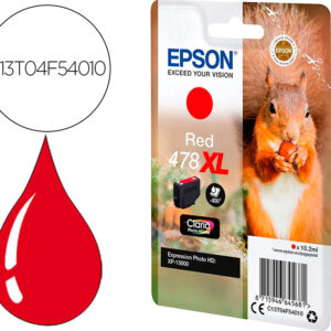 Tinteiro 478Xl Claria Photo Hd Ink (Vermelho) - EPSON