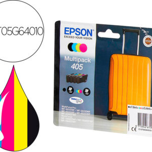 Pack 4x Tinteiros 405 Wf-3820Dwf/Wf-4820Dwf/Wf-7830Dtwf/Wf-7840Dtwf - EPSON