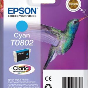 Tinteiro EPSON Cyan R265/ 360/RX560 - C13T08024011