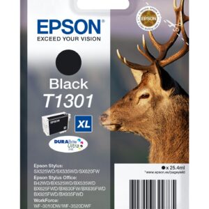 Tinteiro STYLUS SX525WD/620FW/BX625FWD - C13T13014012 - Preto - EPSON