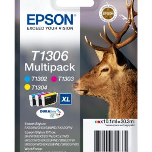 Pack 3x Tinteiros Cores SX525/620bx525/625/925 (Azul/Magenta/Amarelo) - EPSON